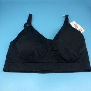 NWT Lataly Womens Sleeping Nursing Bra Wirefree Breastfeeding Maternity Bralette